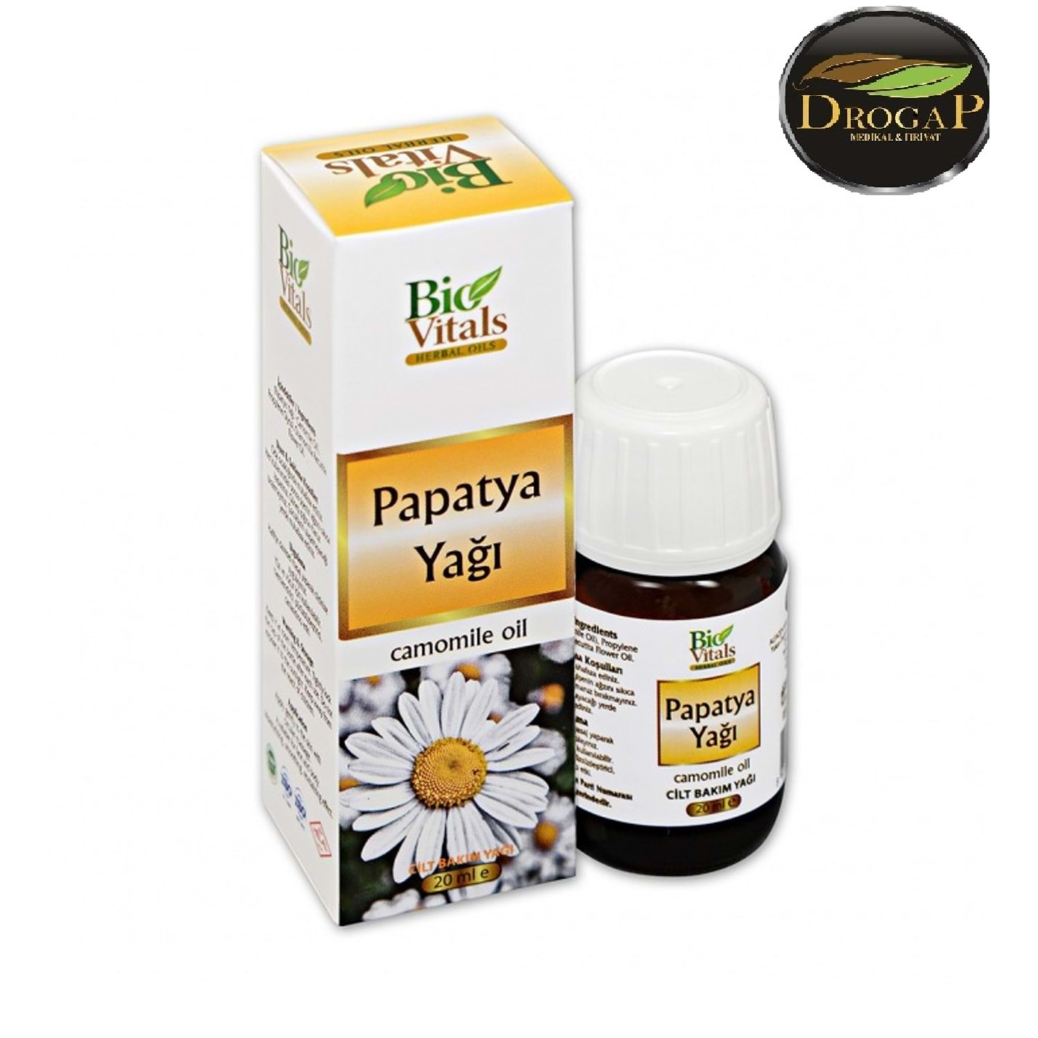 PAPATYA YAĞI 20ML BİOVİTALS