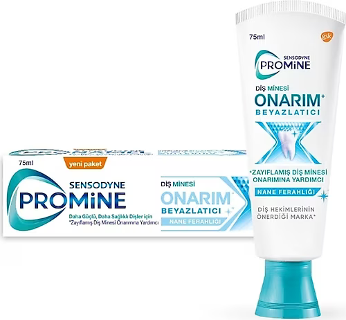 SENSODYNE PROMİNE ONARIM BEYAZLATICI DIS MACUNU 75