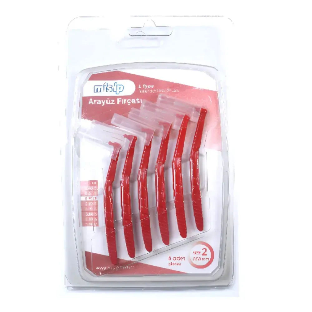 DİŞ ARASI FIRCASI 0,50 MİSİP KIRMIZI U