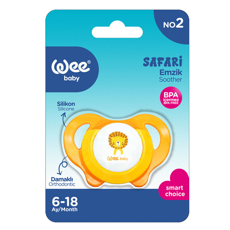 WEE BABY SAFARİ EMZİK DAMAKLI NO:2 947